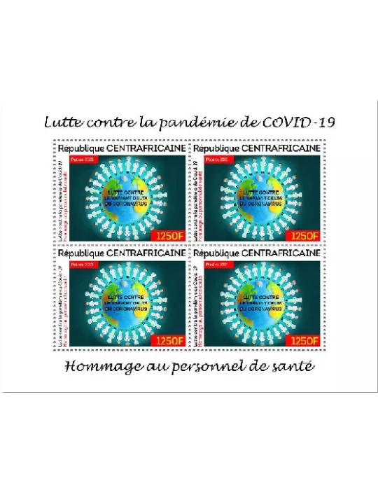 n° 8426  - Timbre CENTRAFRIQUE Poste