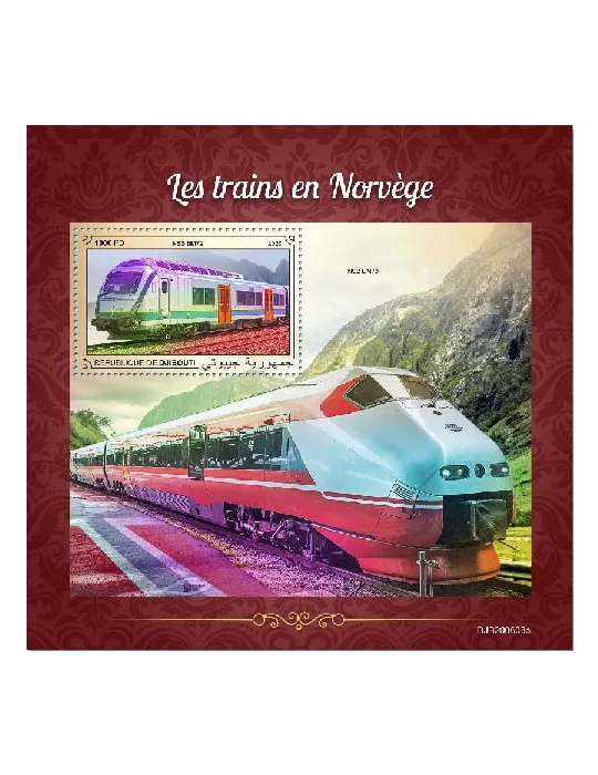 n° 650D  - Timbre DJIBOUTI Blocs et feuillets