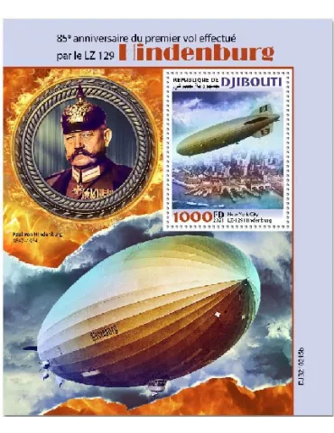 n° 685  - Timbre DJIBOUTI Blocs et feuillets
