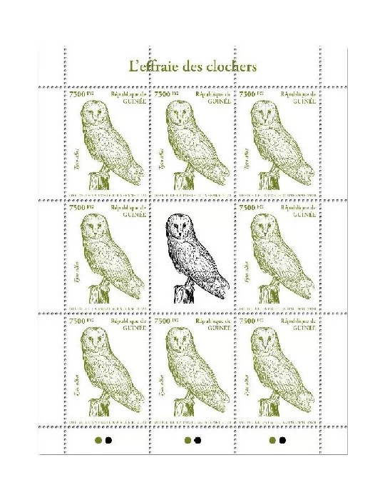 n° 10502  - Timbre GUINEE Poste