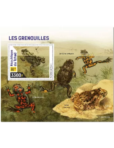 n° 598  - Timbre TCHAD Blocs et feuillets