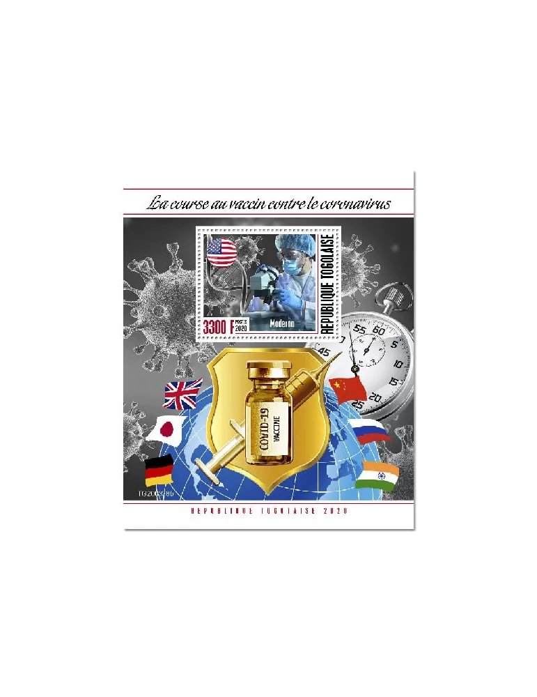 n° 1991  - Timbre TOGO Blocs et feuillets