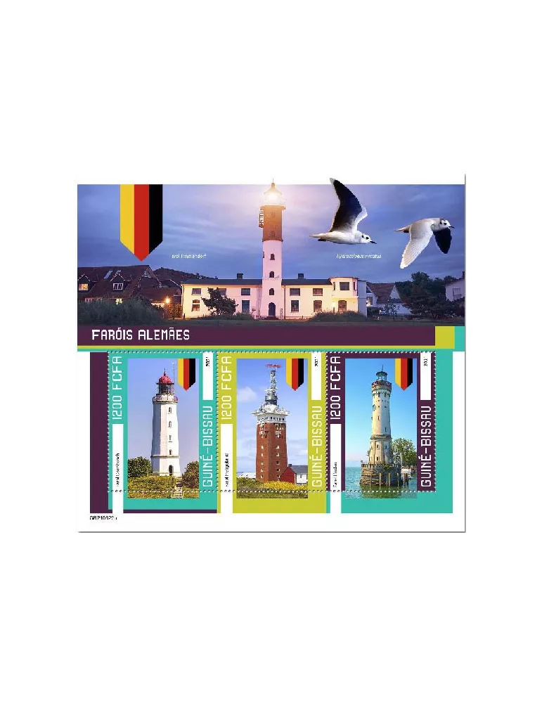 n° 9827/9829  - Timbre GUINEE-BISSAU Poste
