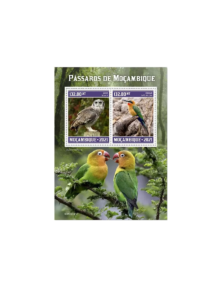 n° 9260/9261  - Timbre MOZAMBIQUE Poste