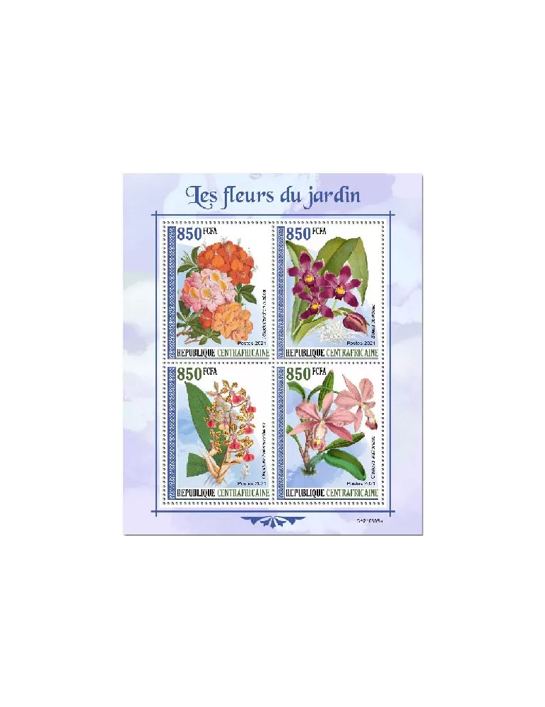 n° 7887/7890  - Timbre CENTRAFRIQUE Poste
