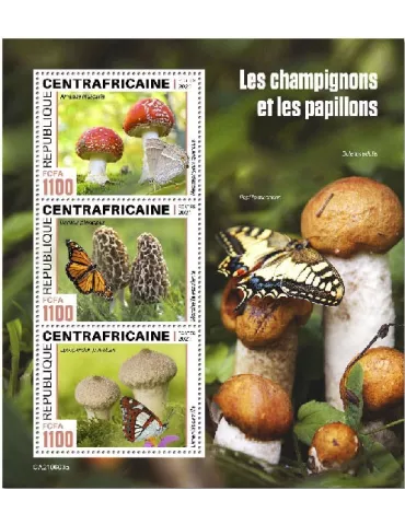n° 8312/8314  - Timbre CENTRAFRIQUE Poste