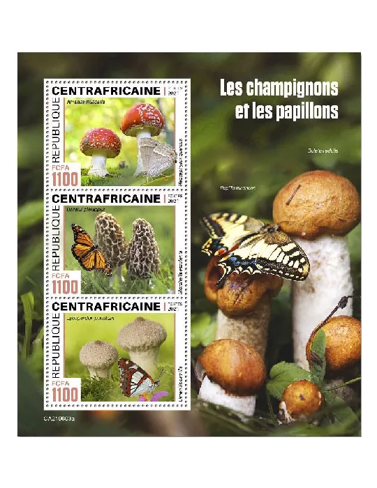 n° 8312/8314  - Timbre CENTRAFRIQUE Poste