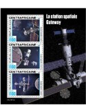 n° 8348/8350  - Timbre CENTRAFRIQUE Poste