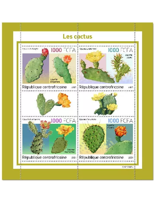 n° 8679/8682  - Timbre CENTRAFRIQUE Poste