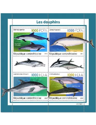 n° 8699/8702  - Timbre CENTRAFRIQUE Poste