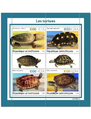 n° 8703/8706  - Timbre CENTRAFRIQUE Poste