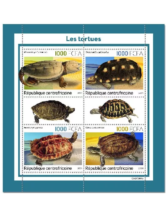 n° 8703/8706  - Timbre CENTRAFRIQUE Poste