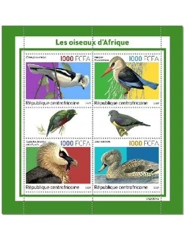 n° 8715/8718  - Timbre CENTRAFRIQUE Poste
