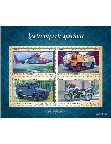 n° 3368BG/3368BK  - Timbre DJIBOUTI Poste