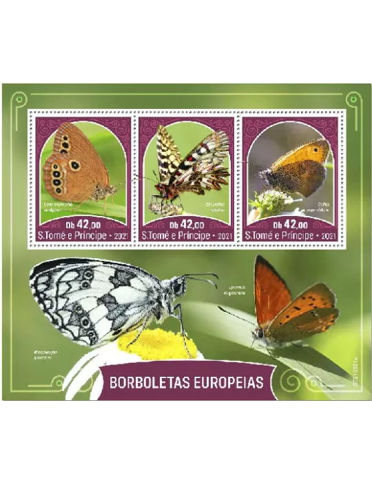 n° 8214/8216  - Timbre SAINT-THOMAS ET PRINCE Poste