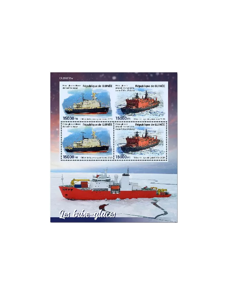 n° 10772/10773  - Timbre GUINEE Poste