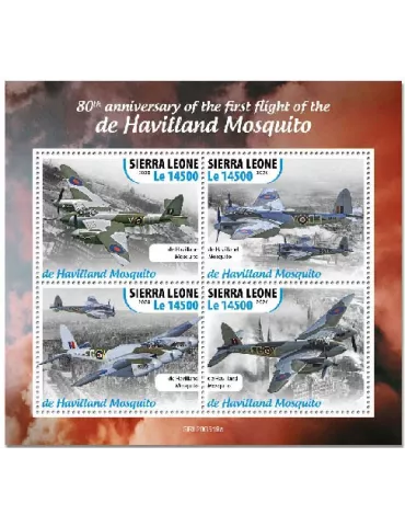 n° 10255/10258  - Timbre SIERRA LEONE Poste