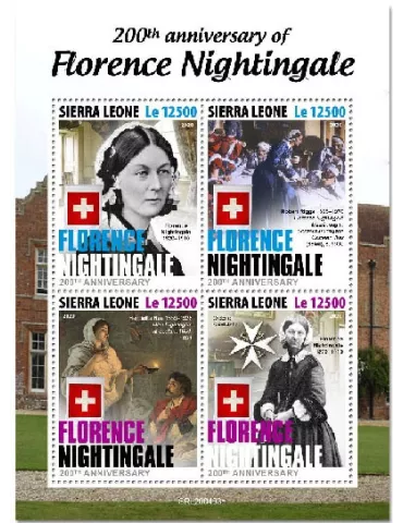 n° 9859/9862  - Timbre SIERRA LEONE Poste