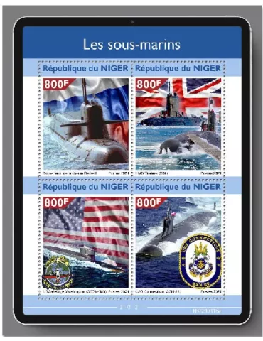 n° 6042/6045  - Timbre NIGER Poste