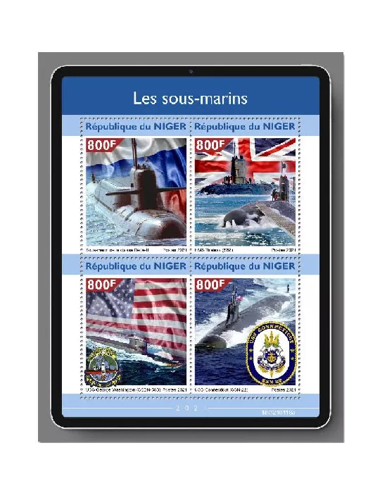 n° 6042/6045  - Timbre NIGER Poste