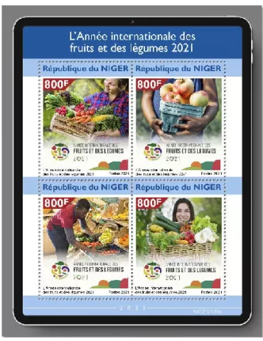 n° 6126/6129  - Timbre NIGER Poste
