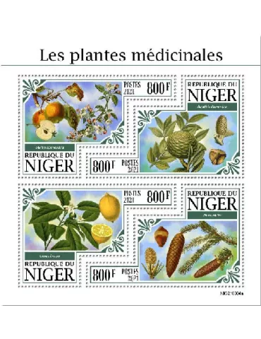 n° 6374/6377  - Timbre NIGER Poste