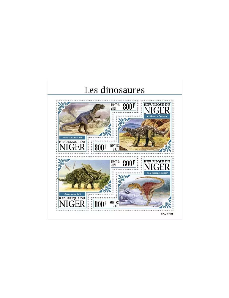 n° 6378/6381  - Timbre NIGER Poste