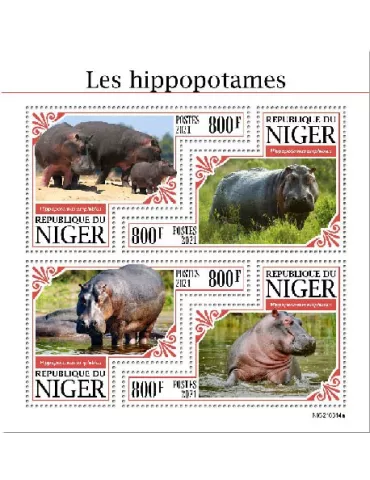 n° 6414/6417  - Timbre NIGER Poste