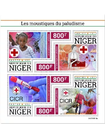 n° 6434/6437  - Timbre NIGER Poste