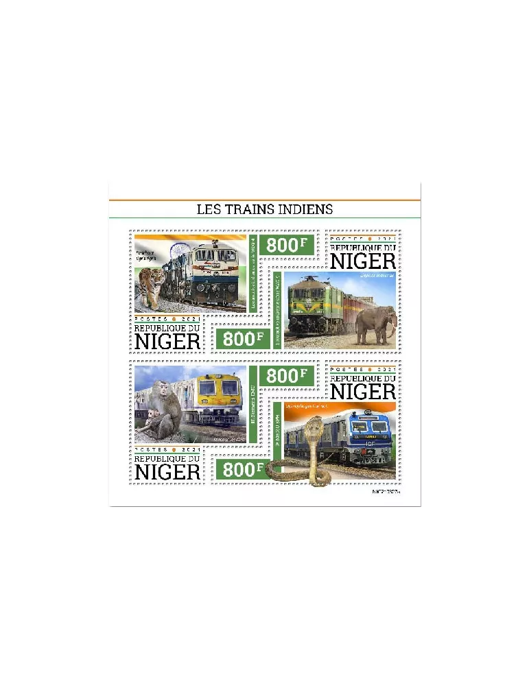n° 6446/6449  - Timbre NIGER Poste