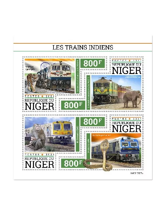 n° 6446/6449  - Timbre NIGER Poste