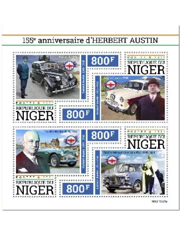 n° 6454/6457  - Timbre NIGER Poste