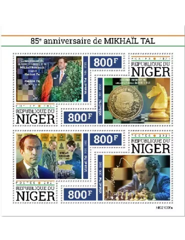 n° 6487/6490  - Timbre NIGER Poste