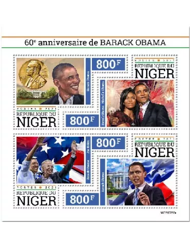 n° 6523/6526  - Timbre NIGER Poste