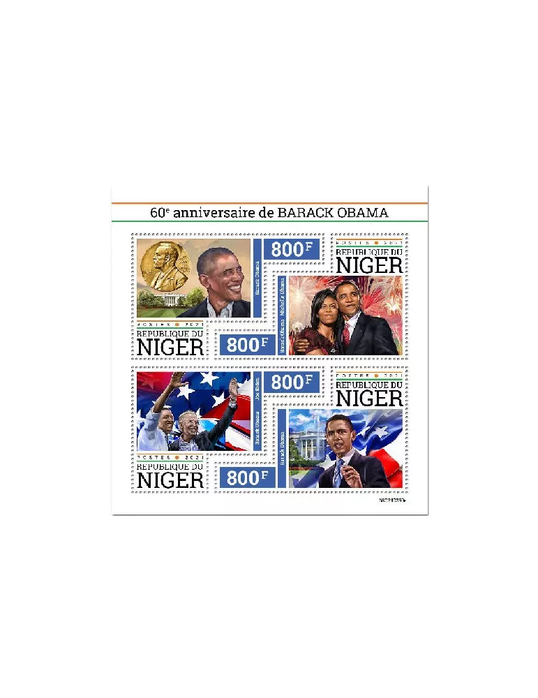 n° 6523/6526  - Timbre NIGER Poste