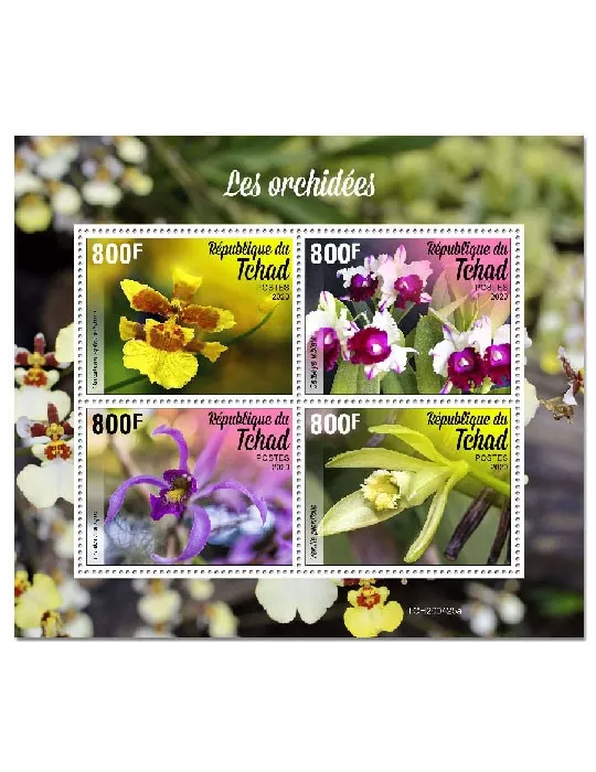 n° 2697/2700  - Timbre TCHAD Poste