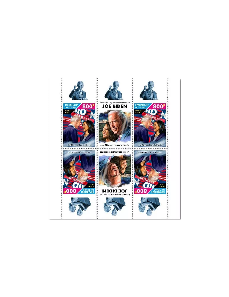 n° 2873/2880  - Timbre TCHAD Poste