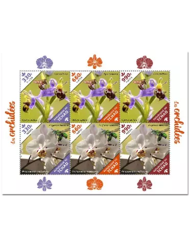 n° 3078/3083  - Timbre TCHAD Poste