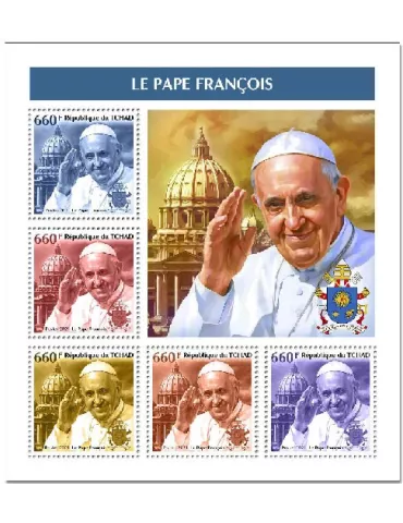 n° 3404/3408  - Timbre TCHAD Poste