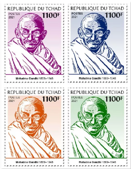 n° 3914/3917  - Timbre TCHAD Poste