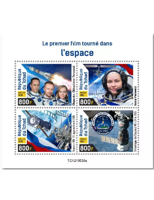 n° 3936/3939  - Timbre TCHAD Poste