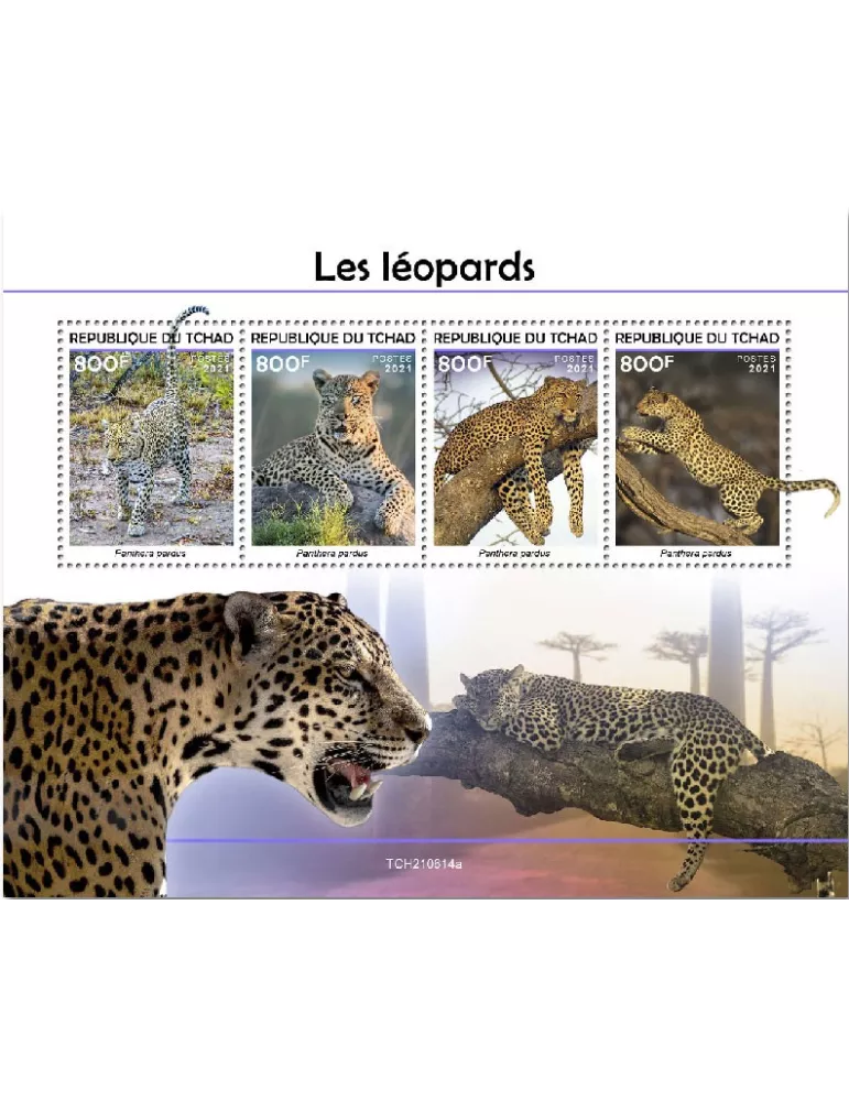 n° 4007/4010  - Timbre TCHAD Poste