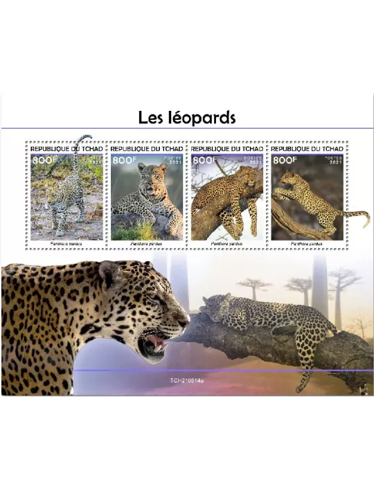n° 4007/4010  - Timbre TCHAD Poste