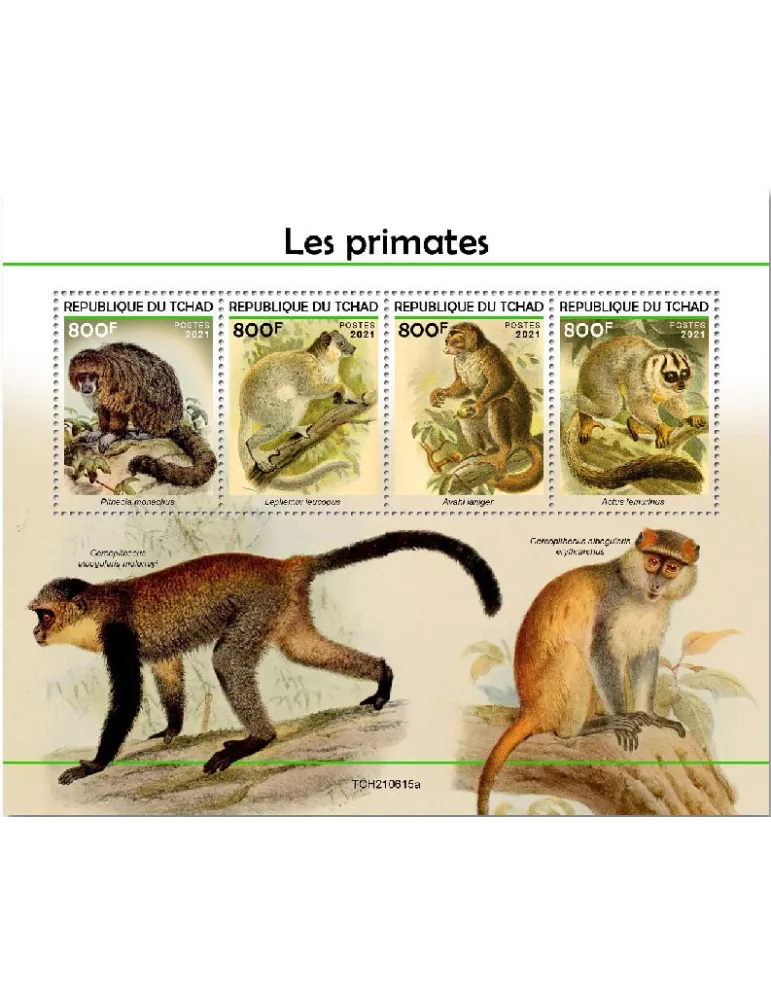 n° 4011/4014  - Timbre TCHAD Poste
