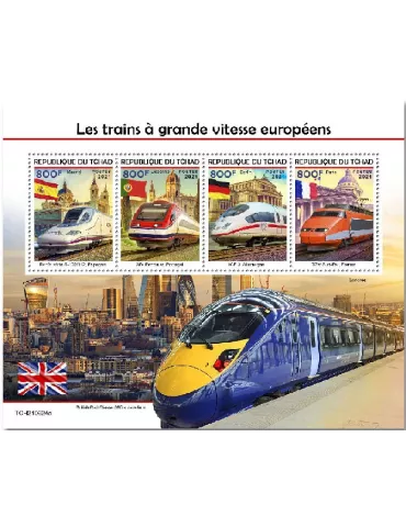 n° 4047/4050  - Timbre TCHAD Poste