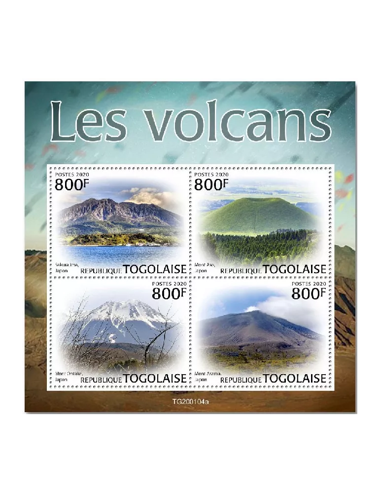 n° 7915/7918  - Timbre TOGO Poste