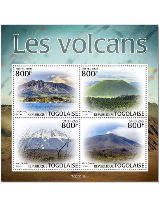 n° 7915/7918  - Timbre TOGO Poste