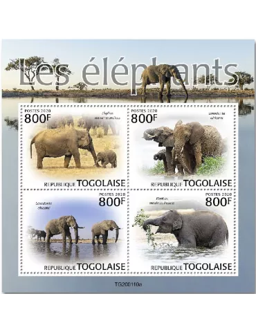 n° 7939/7942  - Timbre TOGO Poste