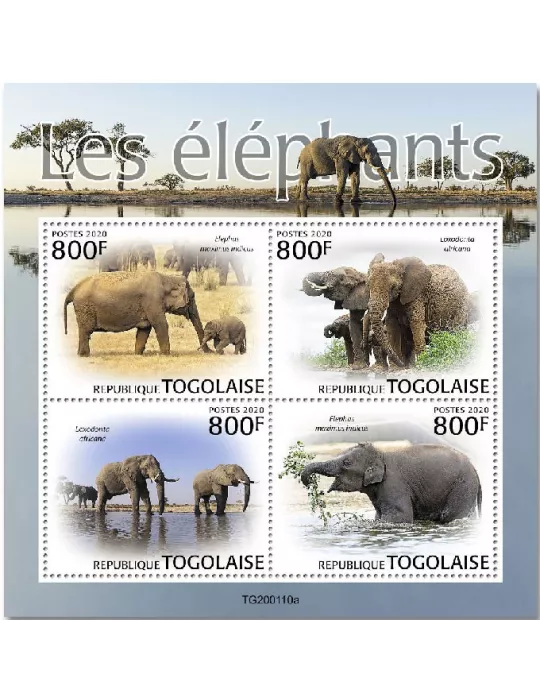 n° 7939/7942  - Timbre TOGO Poste
