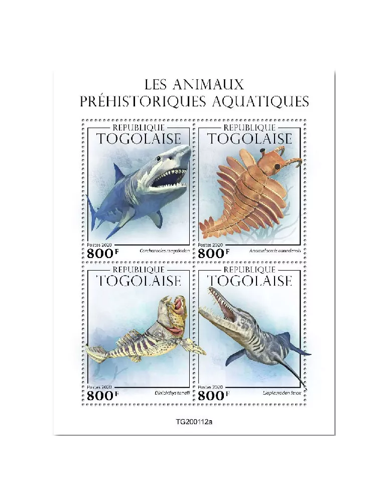 n° 7947/7950  - Timbre TOGO Poste